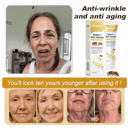 Made and shipped from the US🎁--Awzlove® Botox Bee Venom Wrinkle Removal Roll-On Cream-Last Day Promotion 70% OFF 🎁