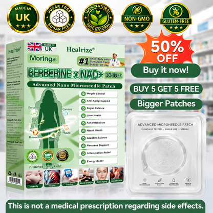 🇬🇧 𝐎𝐟𝐟𝐢𝐜𝐢𝐚𝐥 𝐔𝐊 𝐒𝐭𝐨𝐫𝐞 | 🍀 𝐇𝐞𝐚𝐥𝐫𝐢𝐳𝐞® 𝐌𝐨𝐫𝐢𝐧𝐠𝐚 · 𝐁𝐞𝐫𝐛𝐞𝐫𝐢𝐧𝐞 × 𝐍𝐀𝐃+ 𝟏𝟎-𝐢𝐧-𝟏 𝐀𝐝𝐯𝐚𝐧𝐜𝐞𝐝 𝐍𝐚𝐧𝐨 𝐌𝐢𝐜𝐫𝐨𝐧𝐞𝐞𝐝𝐥𝐞 𝐏𝐚𝐭𝐜𝐡 — 𝐎𝐧𝐜𝐞 𝐃𝐚𝐢𝐥𝐲, 𝐕𝐢𝐬𝐢𝐛𝐥𝐞 𝐑𝐞𝐬𝐮𝐥𝐭𝐬 𝐢𝐧 𝟕 𝐃𝐚𝐲𝐬