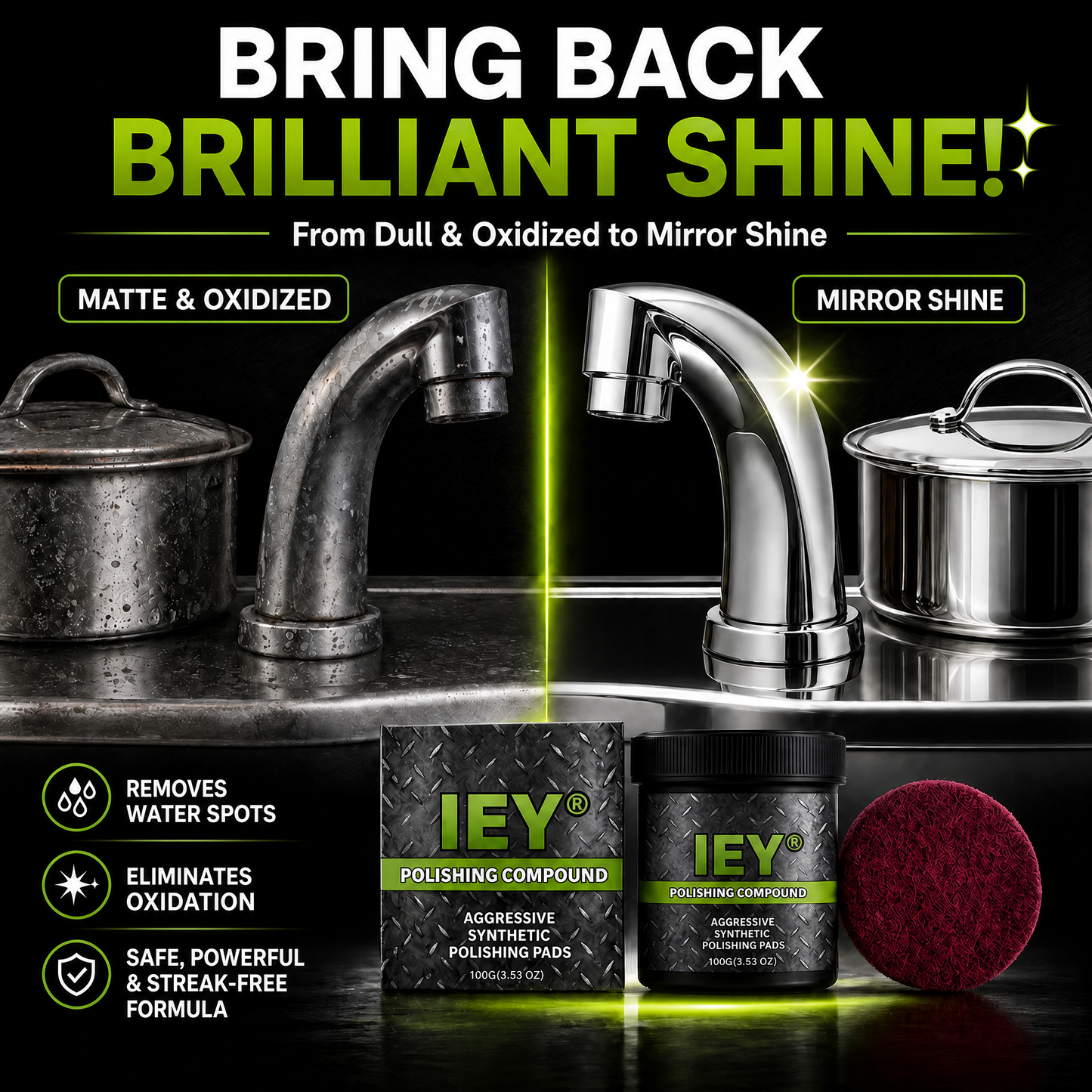 upsell 🎉 TOP OFFER ✨ All-in-one surface restoration polish with pad