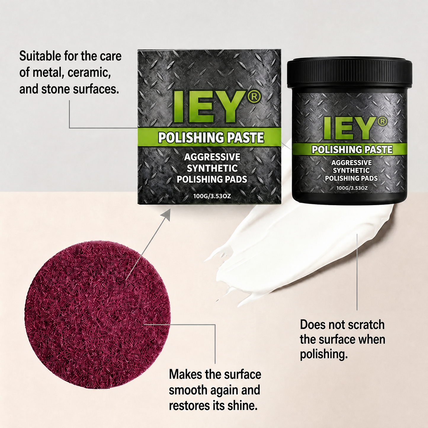 upsell 🎉 TOP OFFER ✨ All-in-one surface restoration polish with pad