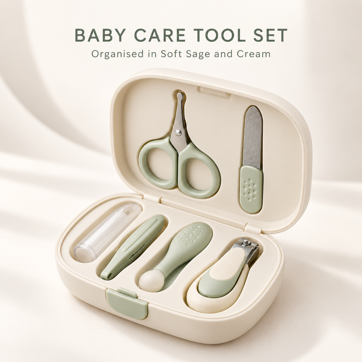Skinkfye Baby Grooming Kit – Multi-Tool Care Set with Storage Case
